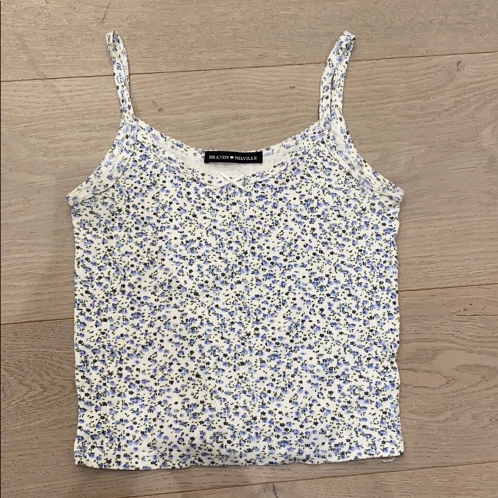 Floral Brandy Melville Tank